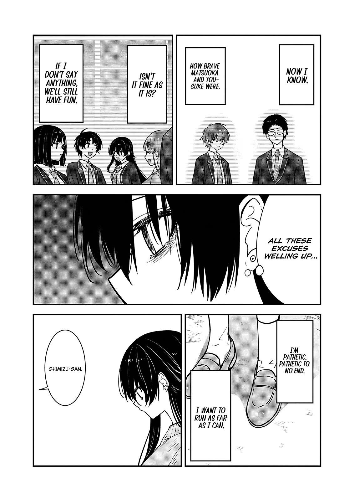 The Delinquent Shimizu-san Sitting Next to Me Has Dyed Her Hair Black Chapter 21 page 34 - Chapter 21