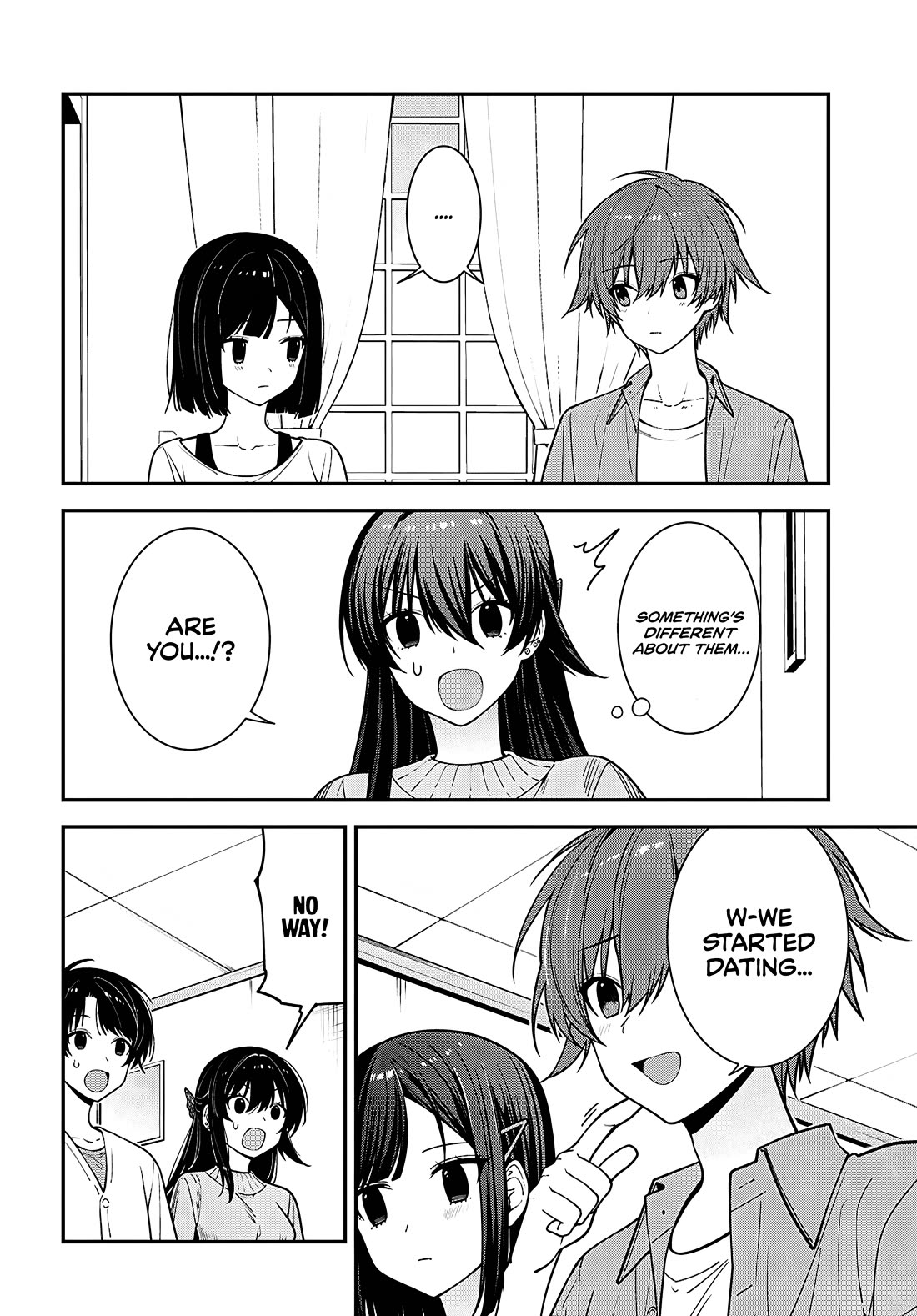 The Delinquent Shimizu-san Sitting Next to Me Has Dyed Her Hair Black Chapter 21 page 4 - Chapter 21