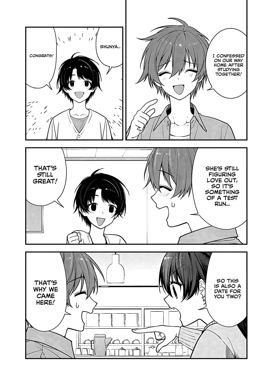 The Delinquent Shimizu-san Sitting Next to Me Has Dyed Her Hair Black Chapter 21 page 5 - Chapter 21