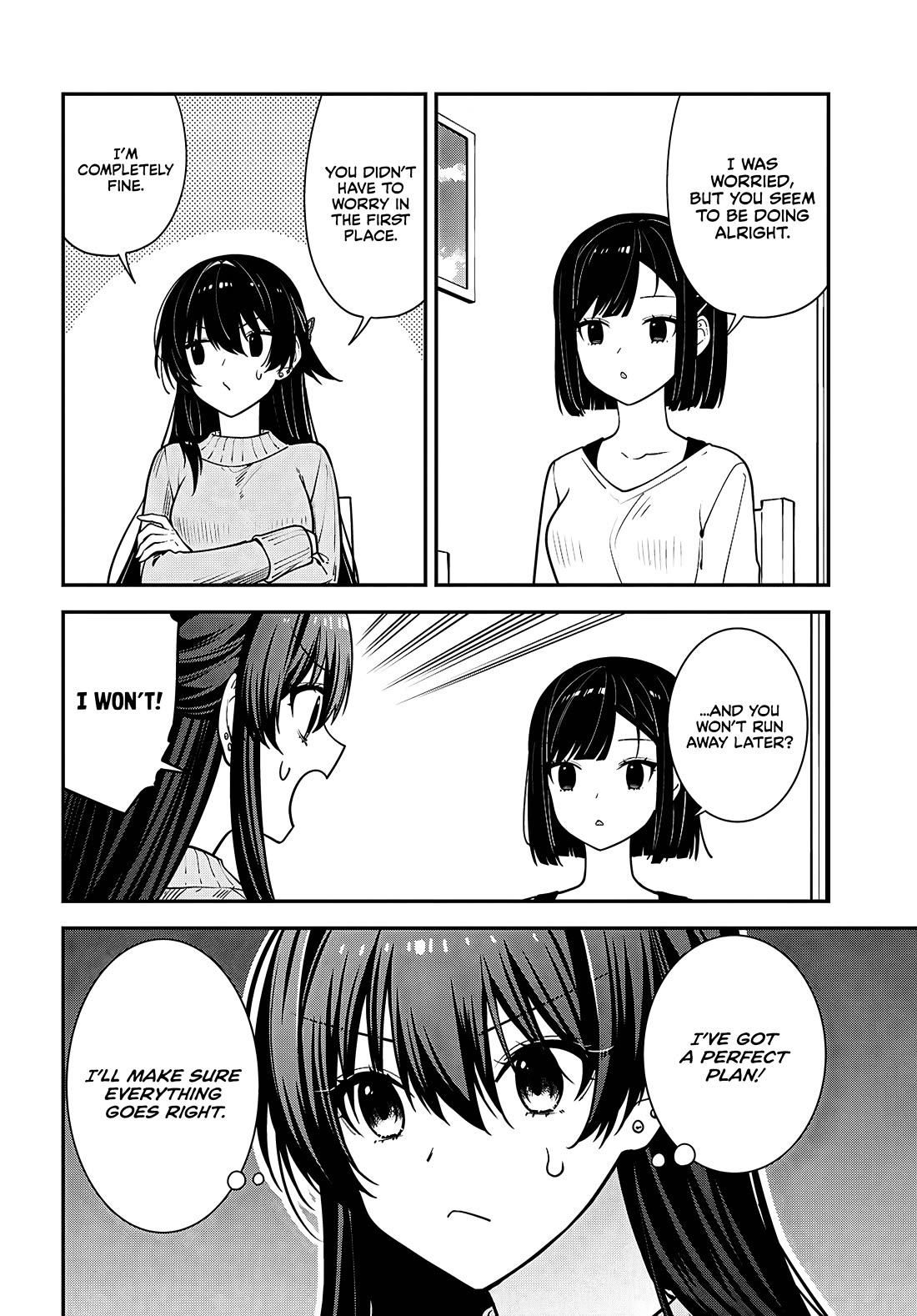 The Delinquent Shimizu-san Sitting Next to Me Has Dyed Her Hair Black Chapter 21 page 6 - Chapter 21