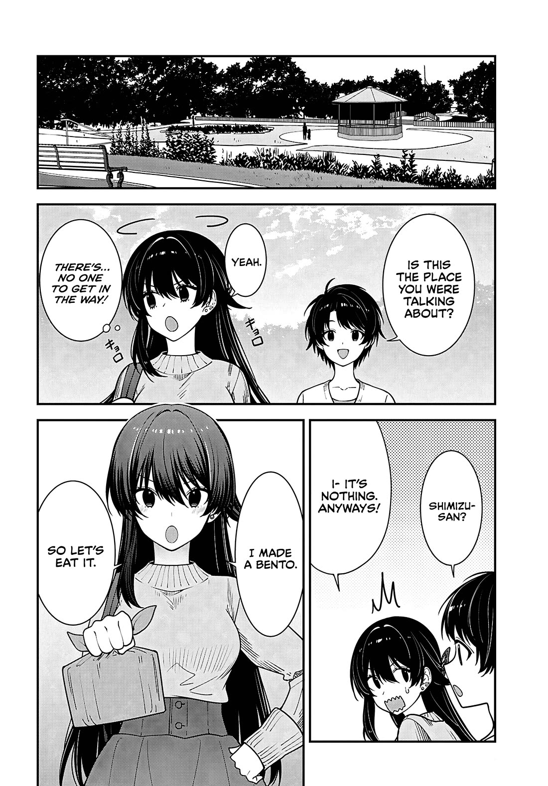 The Delinquent Shimizu-san Sitting Next to Me Has Dyed Her Hair Black Chapter 21 page 8 - Chapter 21
