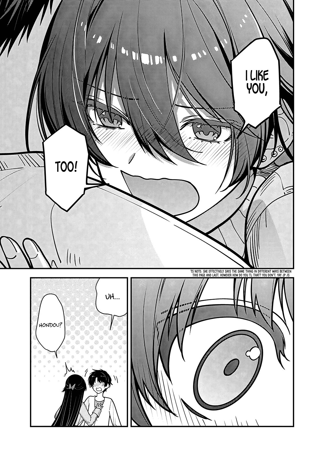 The Delinquent Shimizu-san Sitting Next to Me Has Dyed Her Hair Black Chapter 22 page 21 - Chapter 22 [END]