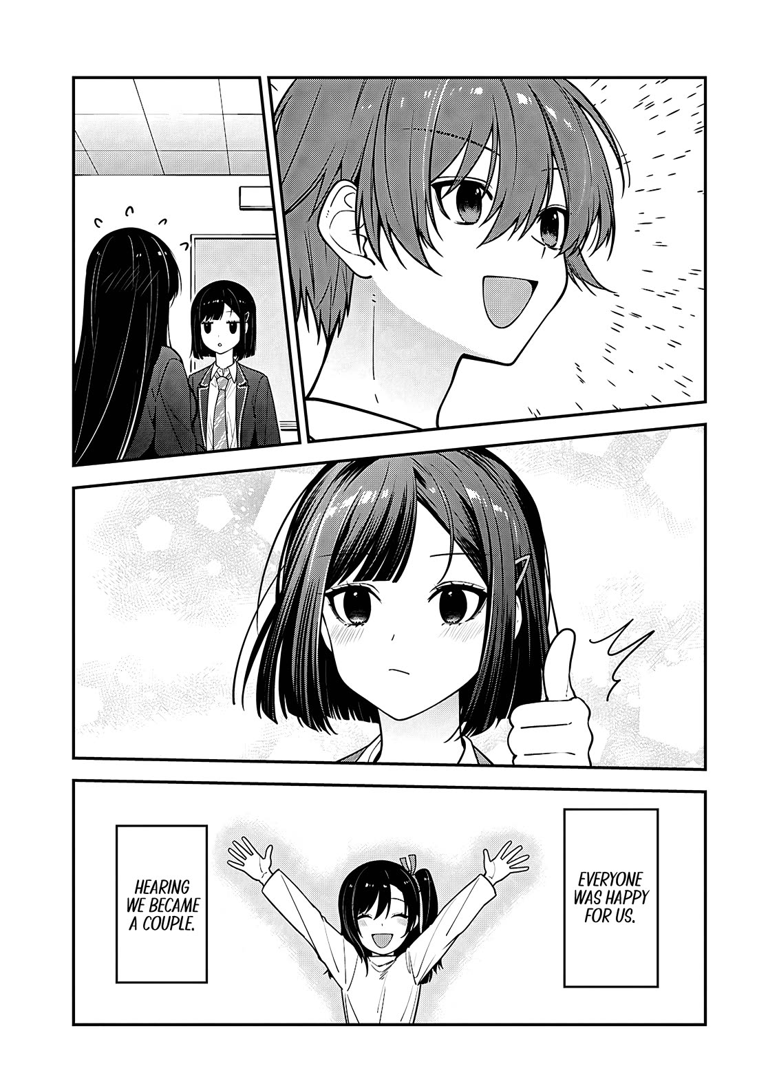 The Delinquent Shimizu-san Sitting Next to Me Has Dyed Her Hair Black Chapter 22 page 25 - Chapter 22 [END]