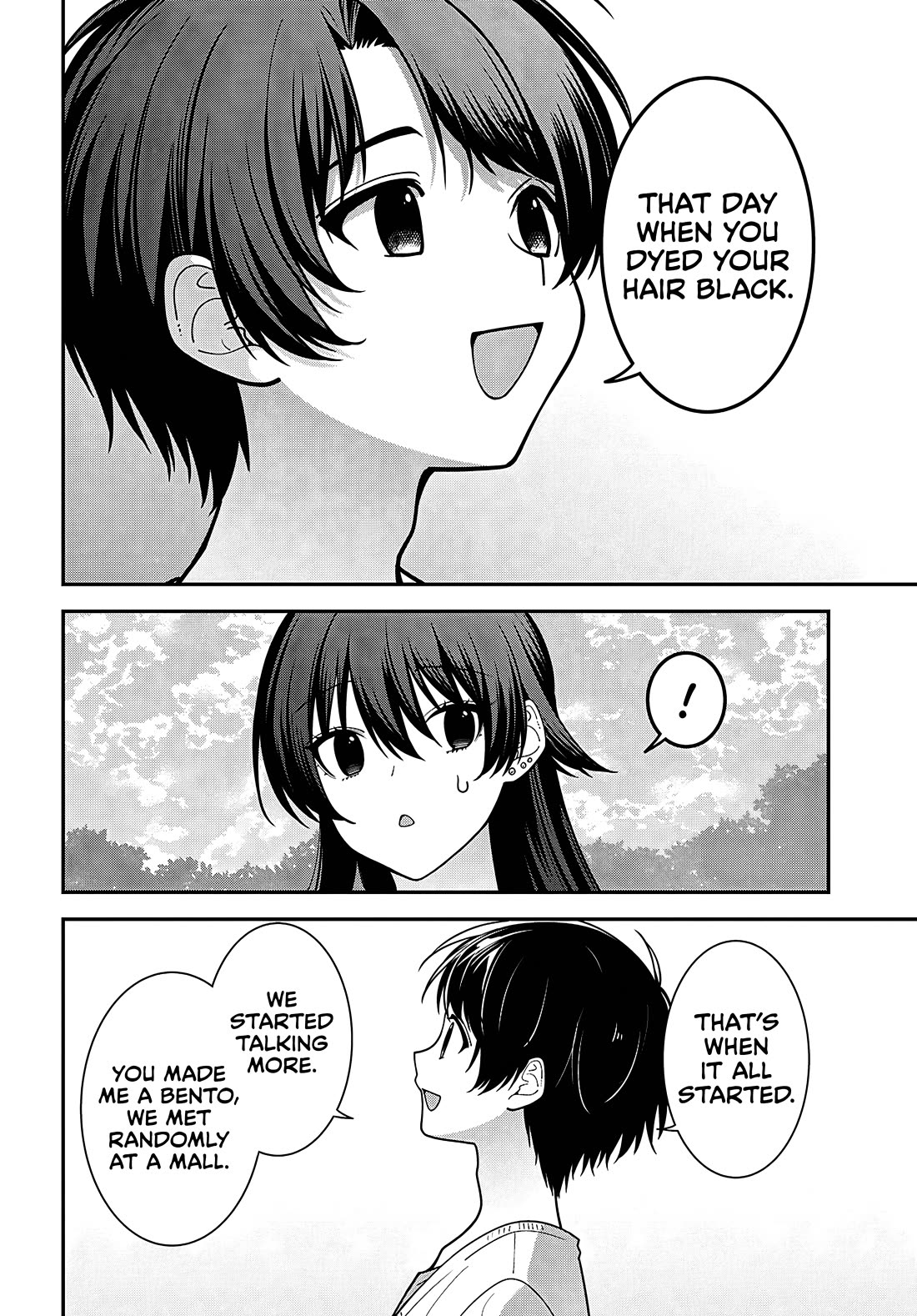 The Delinquent Shimizu-san Sitting Next to Me Has Dyed Her Hair Black Chapter 22 page 6 - Chapter 22 [END]