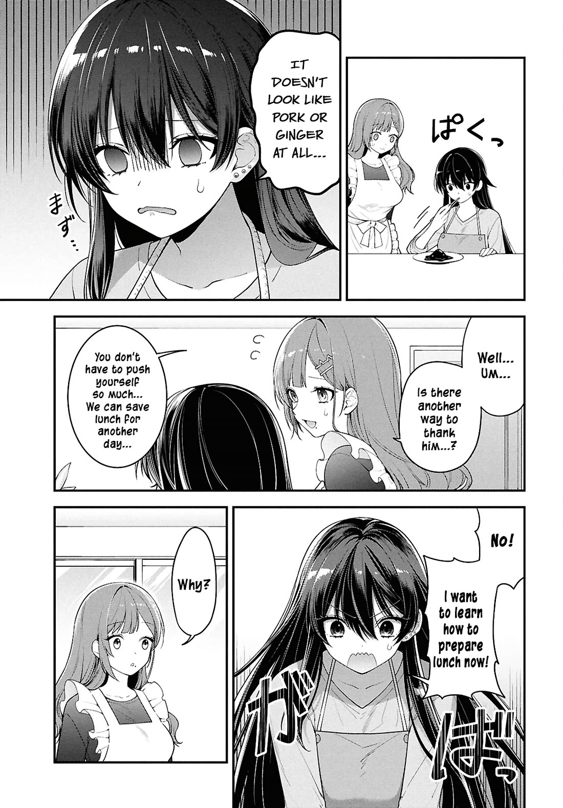 The Delinquent Shimizu-san Sitting Next to Me Has Dyed Her Hair Black Chapter 3 page 11 - Chapter 3