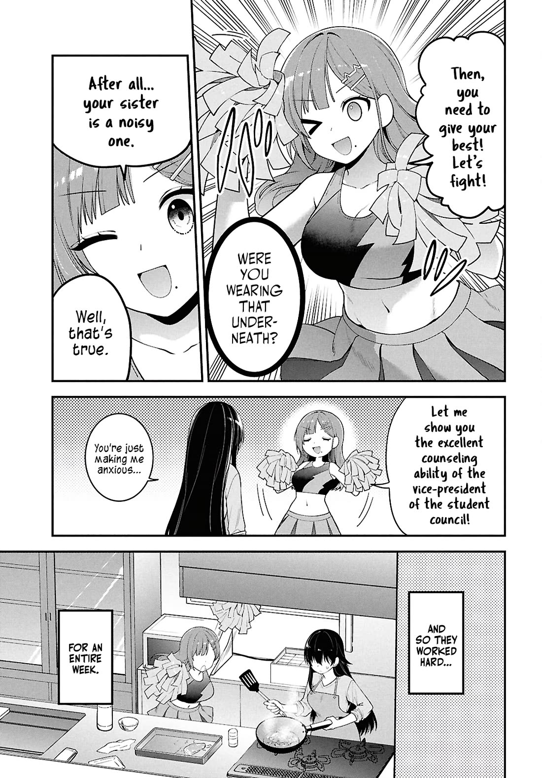 The Delinquent Shimizu-san Sitting Next to Me Has Dyed Her Hair Black Chapter 3 page 13 - Chapter 3