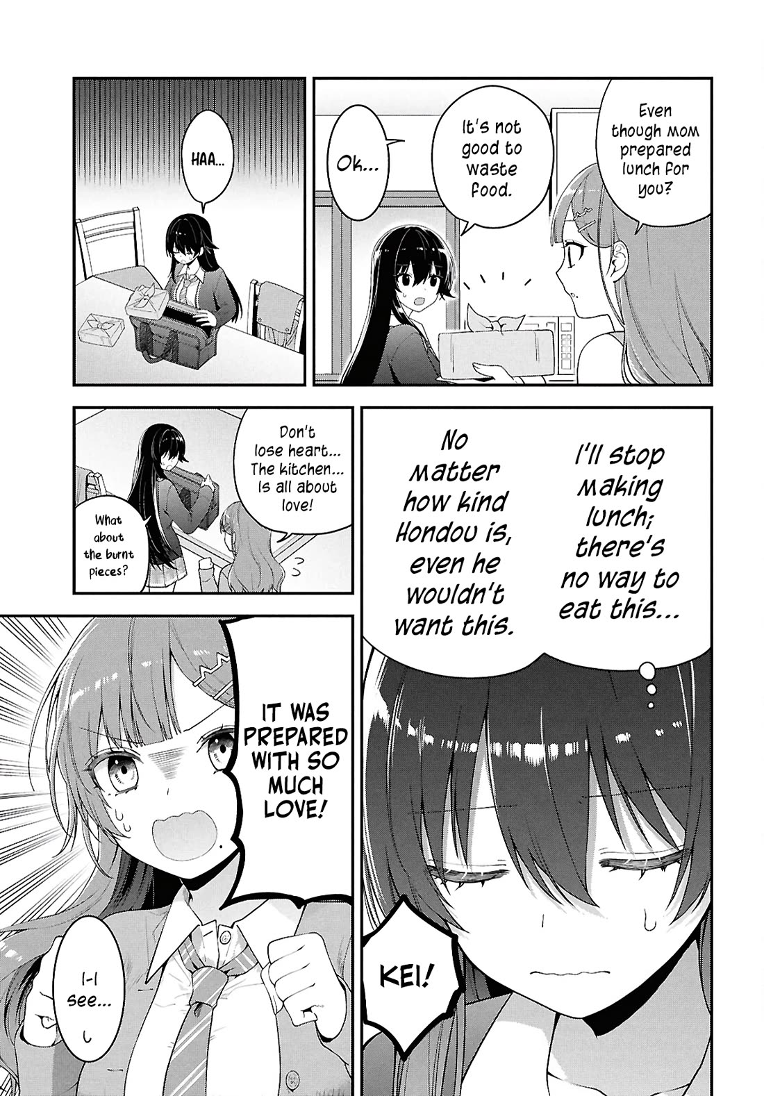 The Delinquent Shimizu-san Sitting Next to Me Has Dyed Her Hair Black Chapter 3 page 15 - Chapter 3