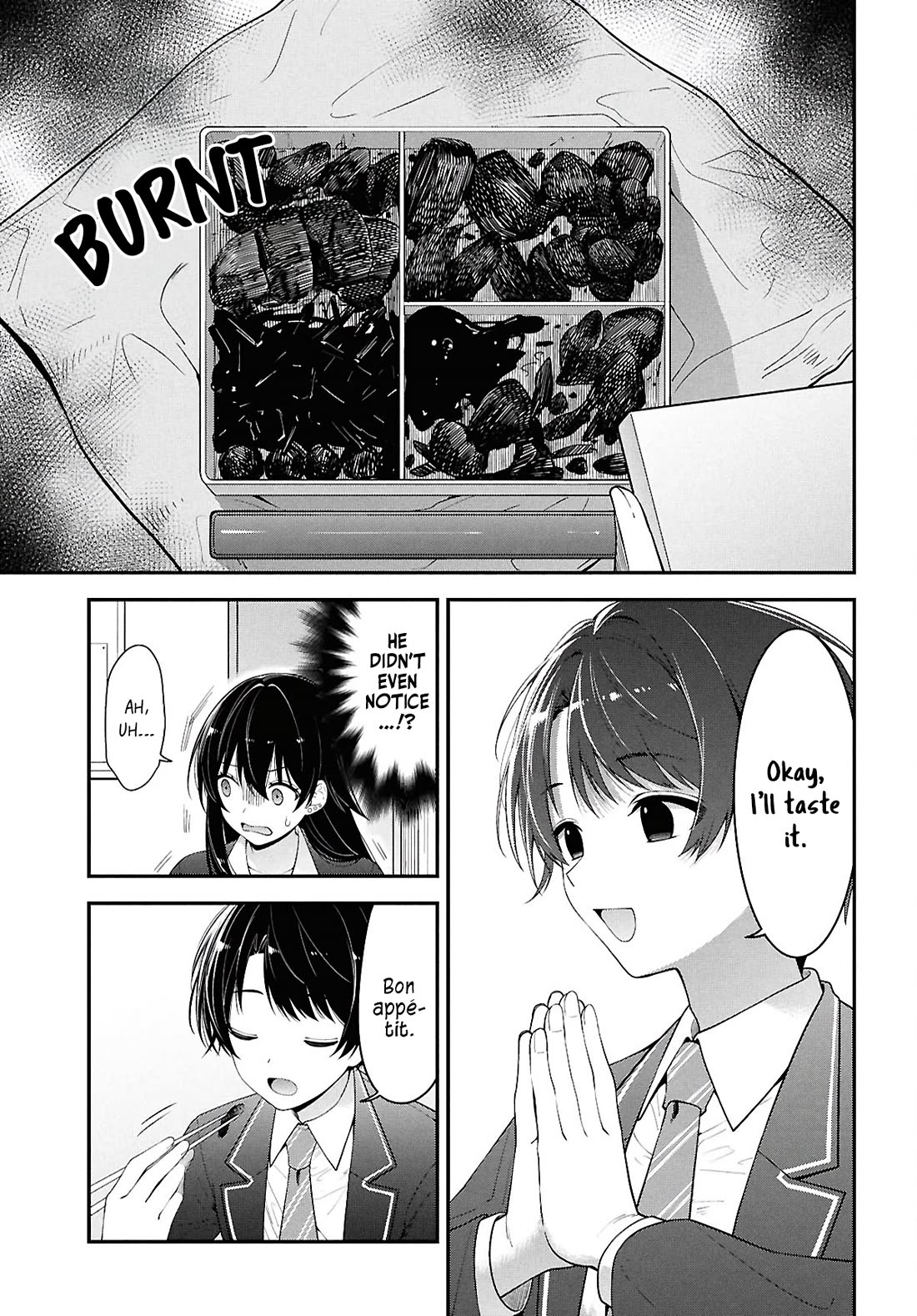 The Delinquent Shimizu-san Sitting Next to Me Has Dyed Her Hair Black Chapter 3 page 21 - Chapter 3