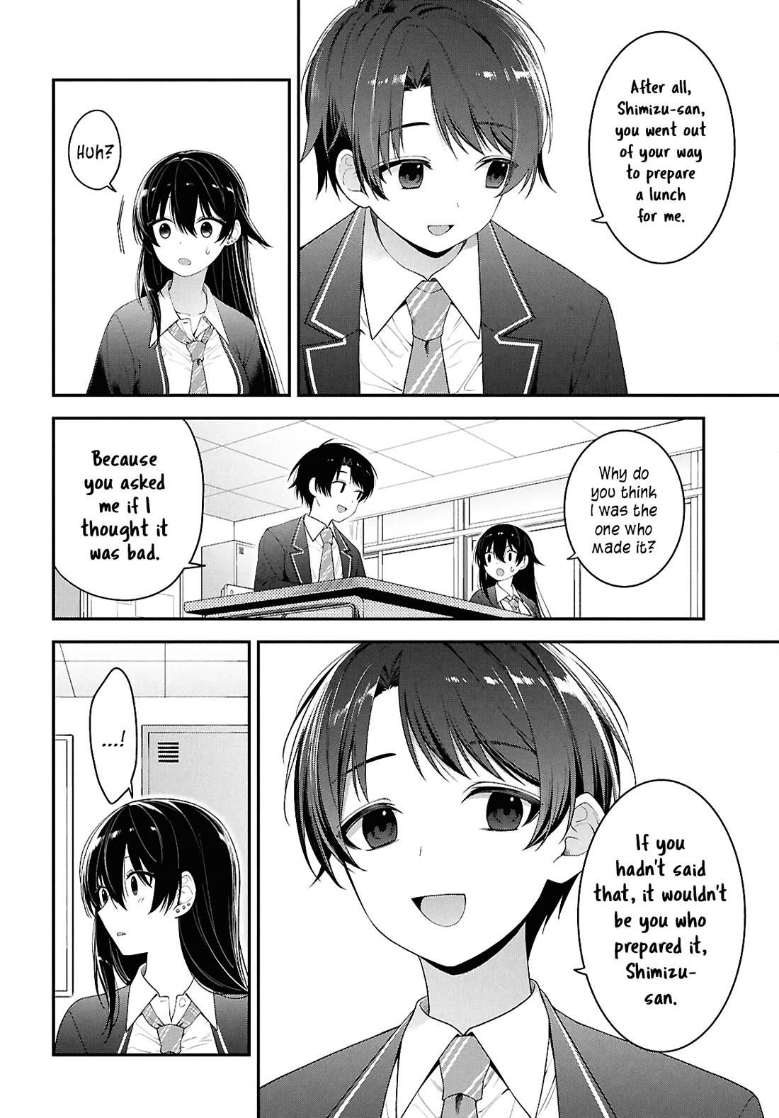 The Delinquent Shimizu-san Sitting Next to Me Has Dyed Her Hair Black Chapter 3 page 24 - Chapter 3