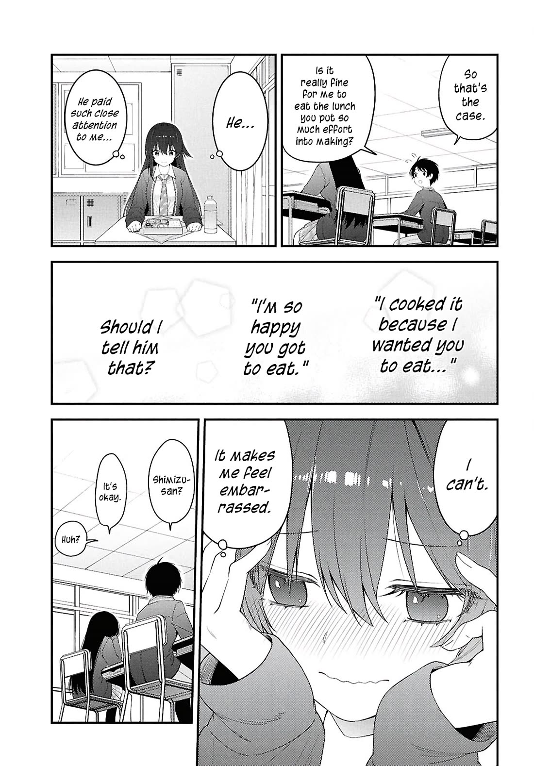The Delinquent Shimizu-san Sitting Next to Me Has Dyed Her Hair Black Chapter 3 page 25 - Chapter 3