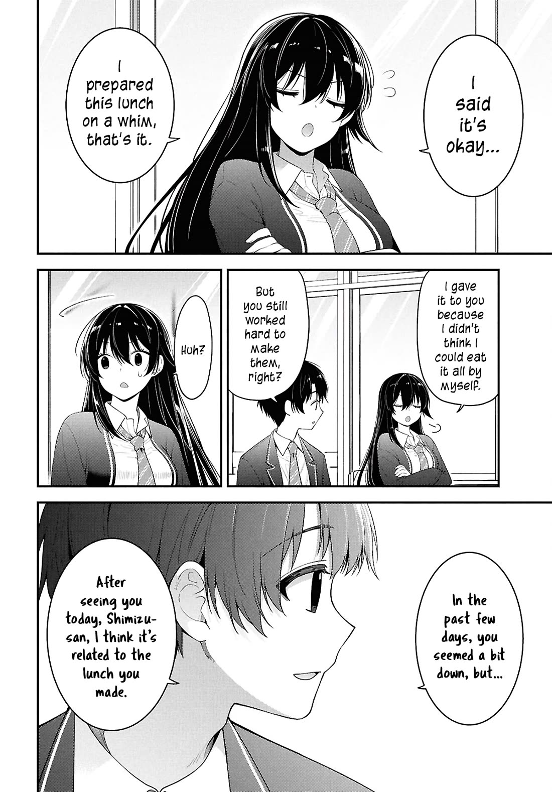 The Delinquent Shimizu-san Sitting Next to Me Has Dyed Her Hair Black Chapter 3 page 26 - Chapter 3