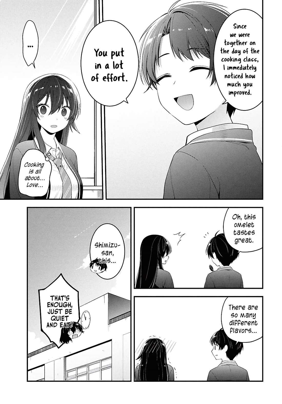 The Delinquent Shimizu-san Sitting Next to Me Has Dyed Her Hair Black Chapter 3 page 27 - Chapter 3