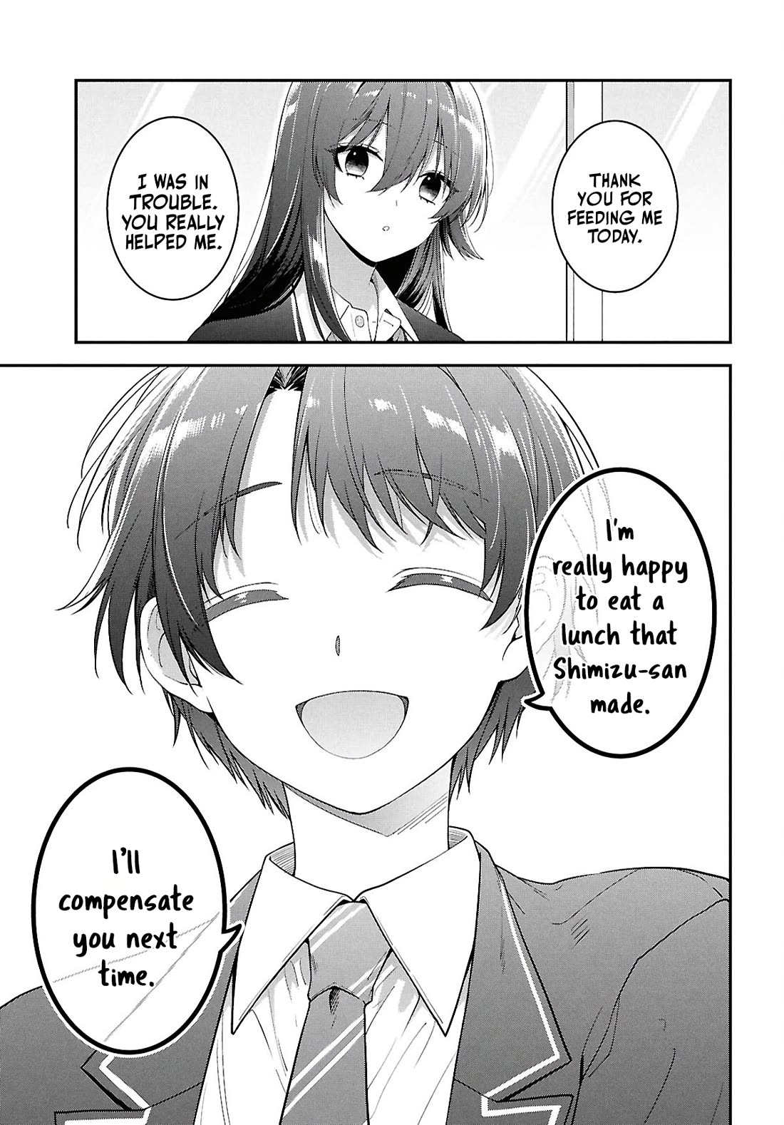 The Delinquent Shimizu-san Sitting Next to Me Has Dyed Her Hair Black Chapter 3 page 29 - Chapter 3