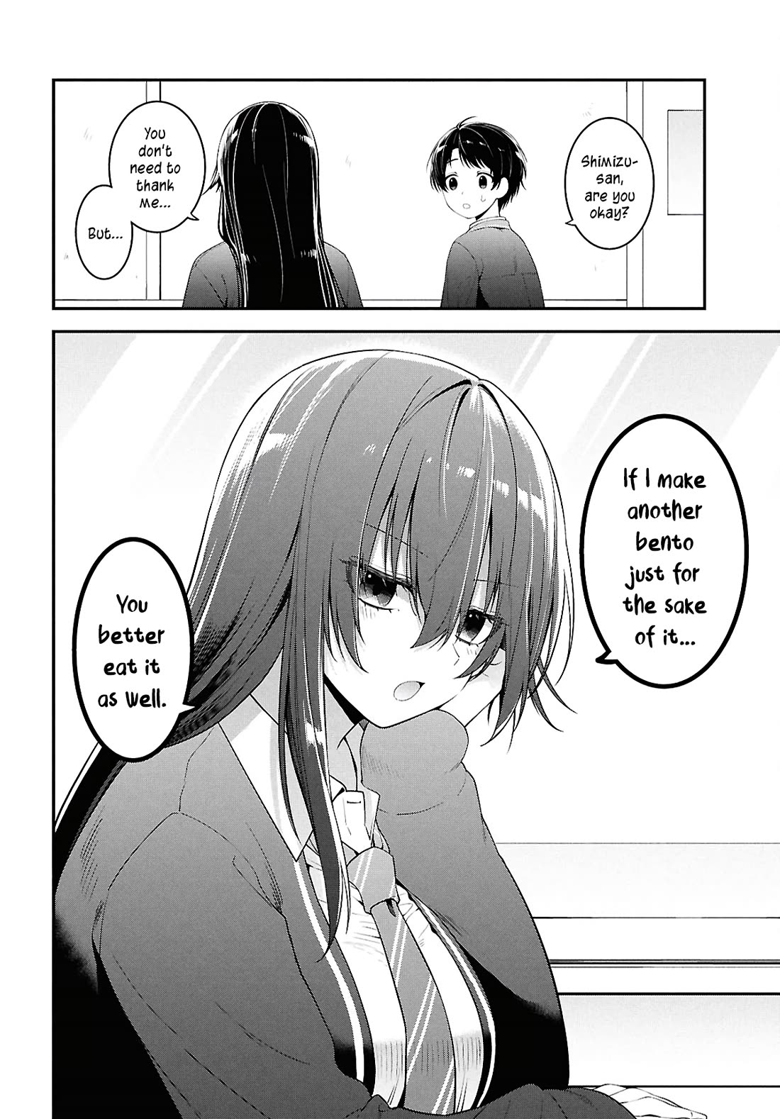 The Delinquent Shimizu-san Sitting Next to Me Has Dyed Her Hair Black Chapter 3 page 31 - Chapter 3