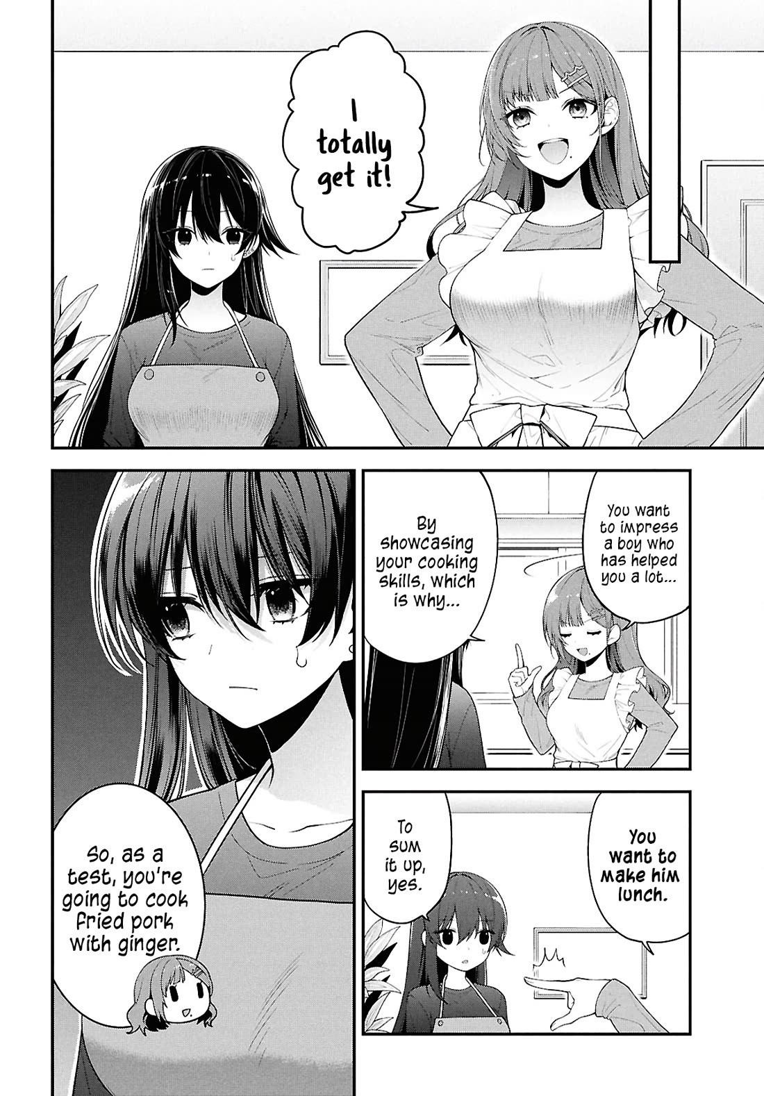 The Delinquent Shimizu-san Sitting Next to Me Has Dyed Her Hair Black Chapter 3 page 6 - Chapter 3