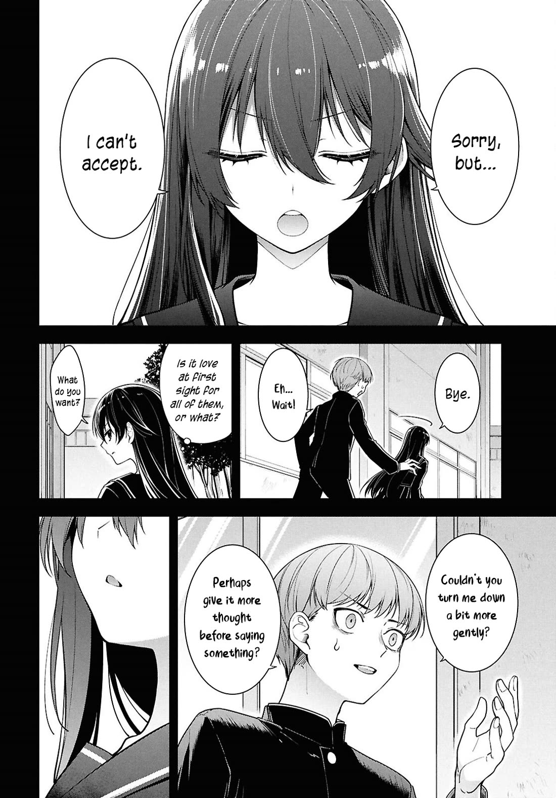The Delinquent Shimizu-san Sitting Next to Me Has Dyed Her Hair Black Chapter 4 page 10 - Chapter 4