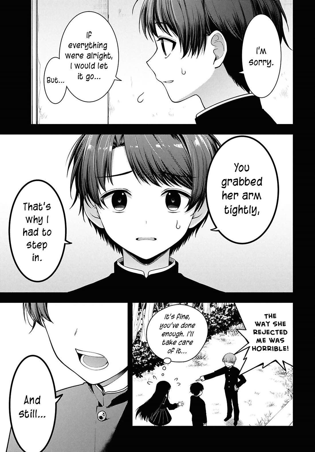 The Delinquent Shimizu-san Sitting Next to Me Has Dyed Her Hair Black Chapter 4 page 14 - Chapter 4