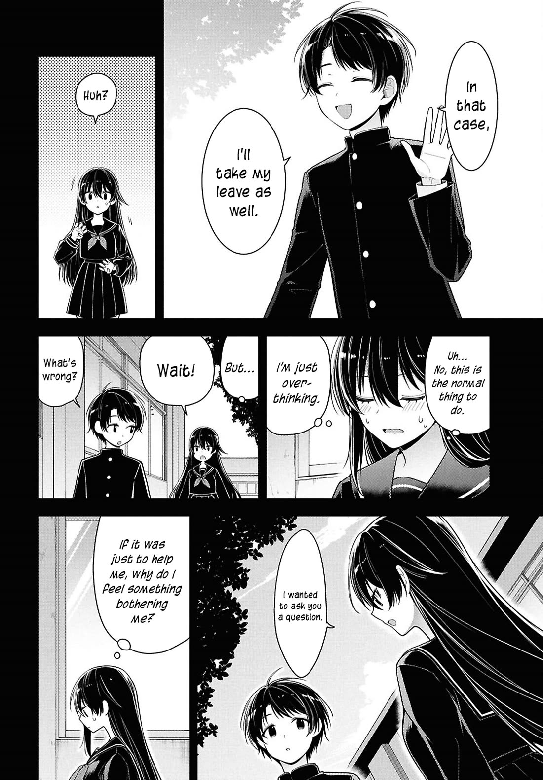 The Delinquent Shimizu-san Sitting Next to Me Has Dyed Her Hair Black Chapter 4 page 17 - Chapter 4