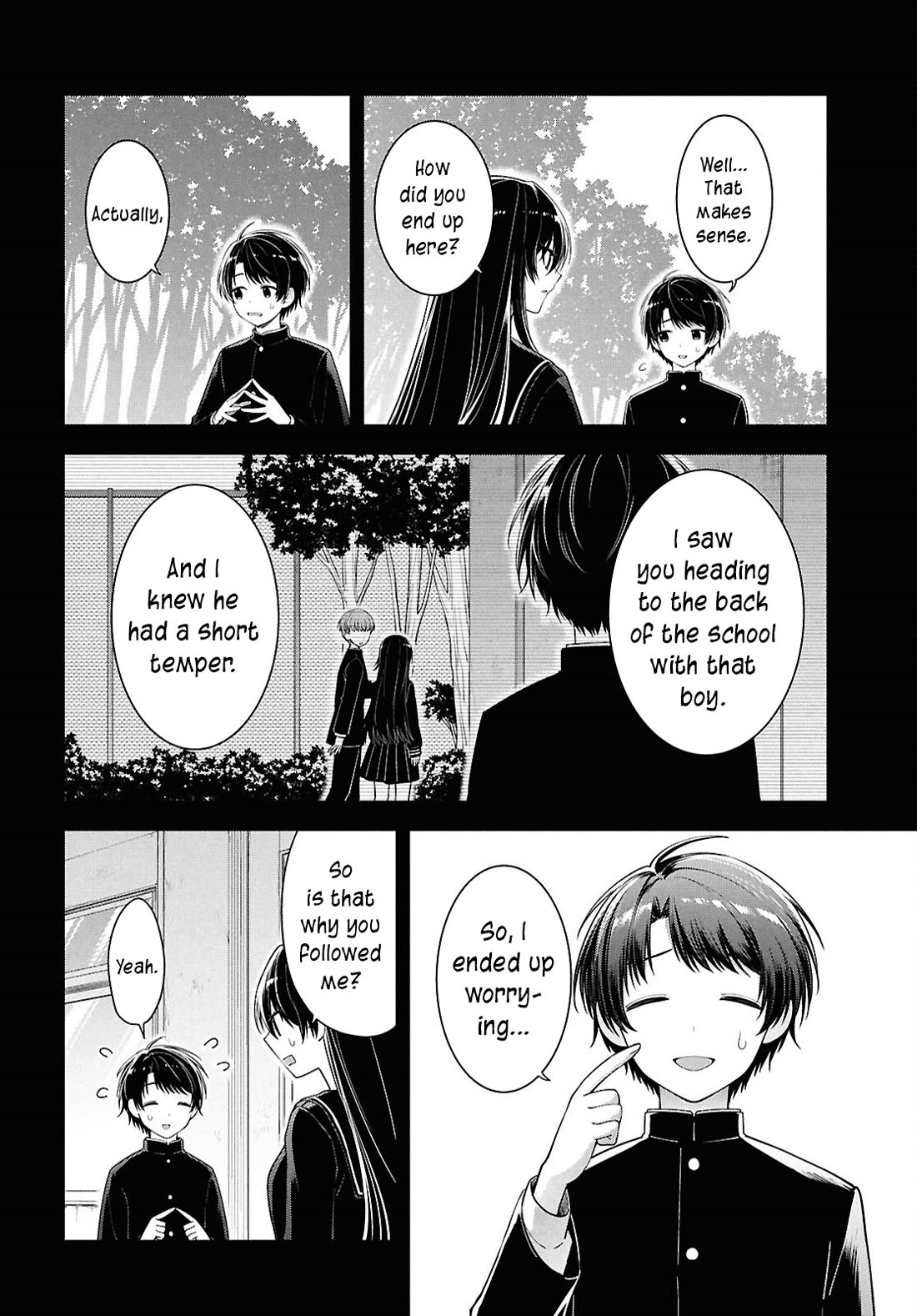 The Delinquent Shimizu-san Sitting Next to Me Has Dyed Her Hair Black Chapter 4 page 19 - Chapter 4