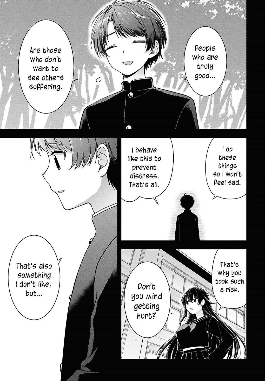 The Delinquent Shimizu-san Sitting Next to Me Has Dyed Her Hair Black Chapter 4 page 22 - Chapter 4