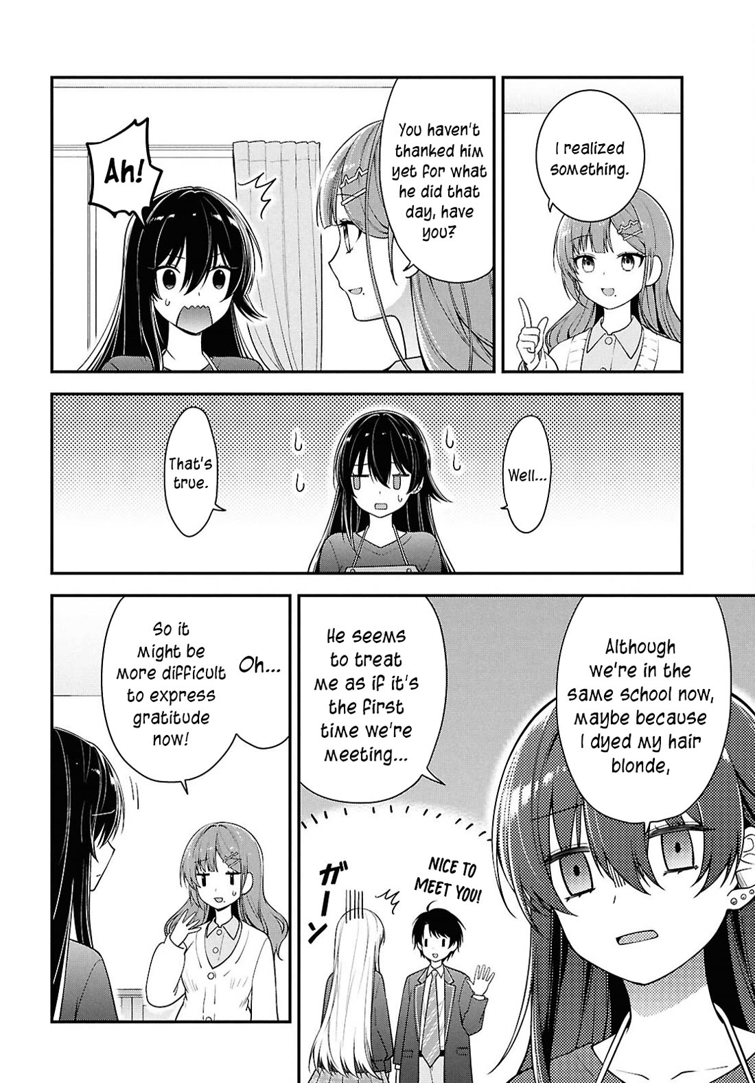 The Delinquent Shimizu-san Sitting Next to Me Has Dyed Her Hair Black Chapter 4 page 26 - Chapter 4