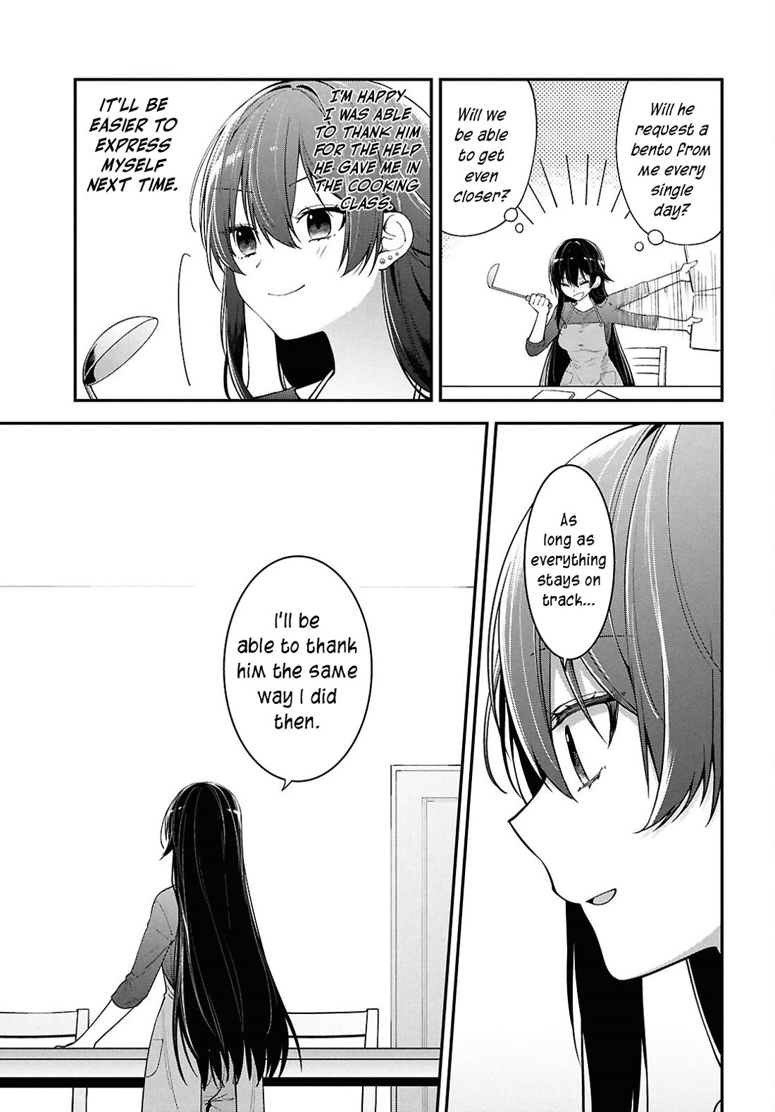 The Delinquent Shimizu-san Sitting Next to Me Has Dyed Her Hair Black Chapter 4 page 3 - Chapter 4