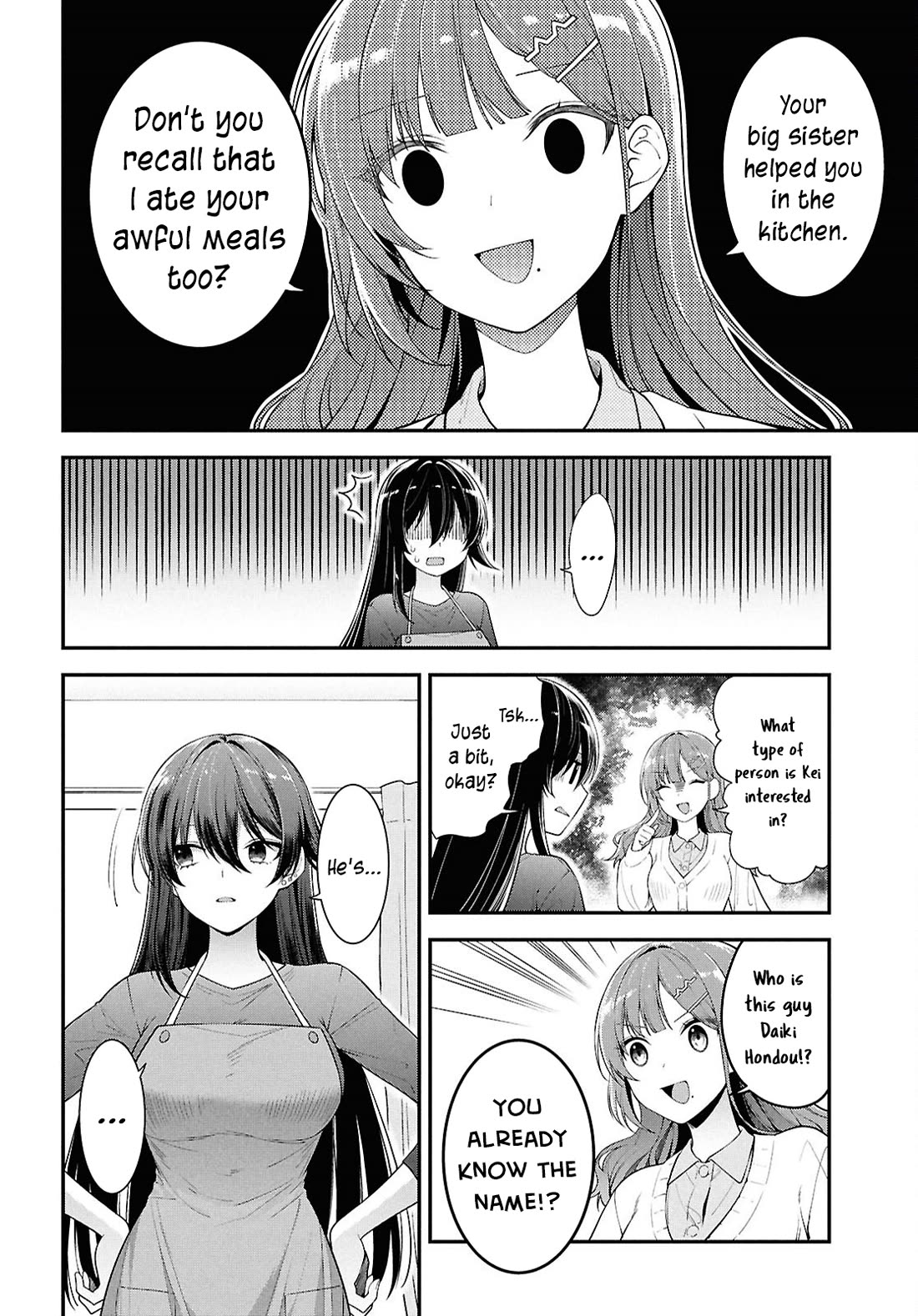 The Delinquent Shimizu-san Sitting Next to Me Has Dyed Her Hair Black Chapter 4 page 6 - Chapter 4