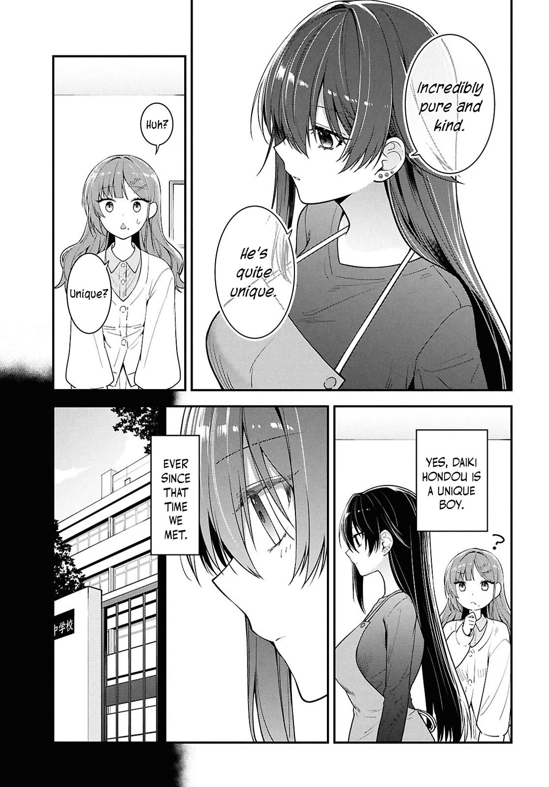 The Delinquent Shimizu-san Sitting Next to Me Has Dyed Her Hair Black Chapter 4 page 7 - Chapter 4