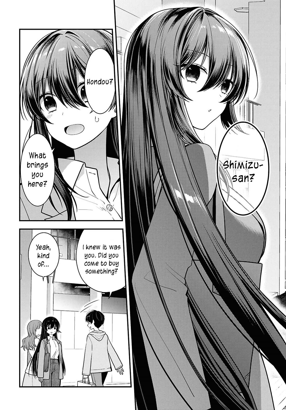 The Delinquent Shimizu-san Sitting Next to Me Has Dyed Her Hair Black Chapter 5 page 10 - Chapter 5