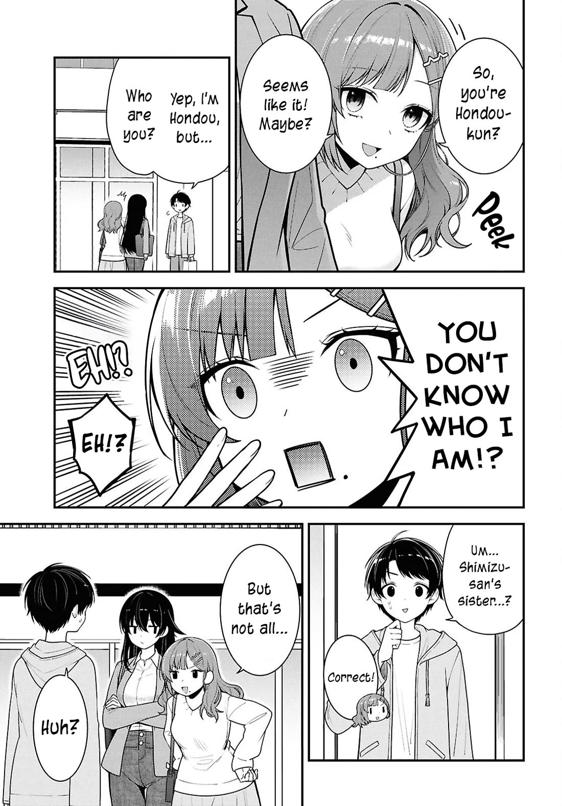 The Delinquent Shimizu-san Sitting Next to Me Has Dyed Her Hair Black Chapter 5 page 11 - Chapter 5