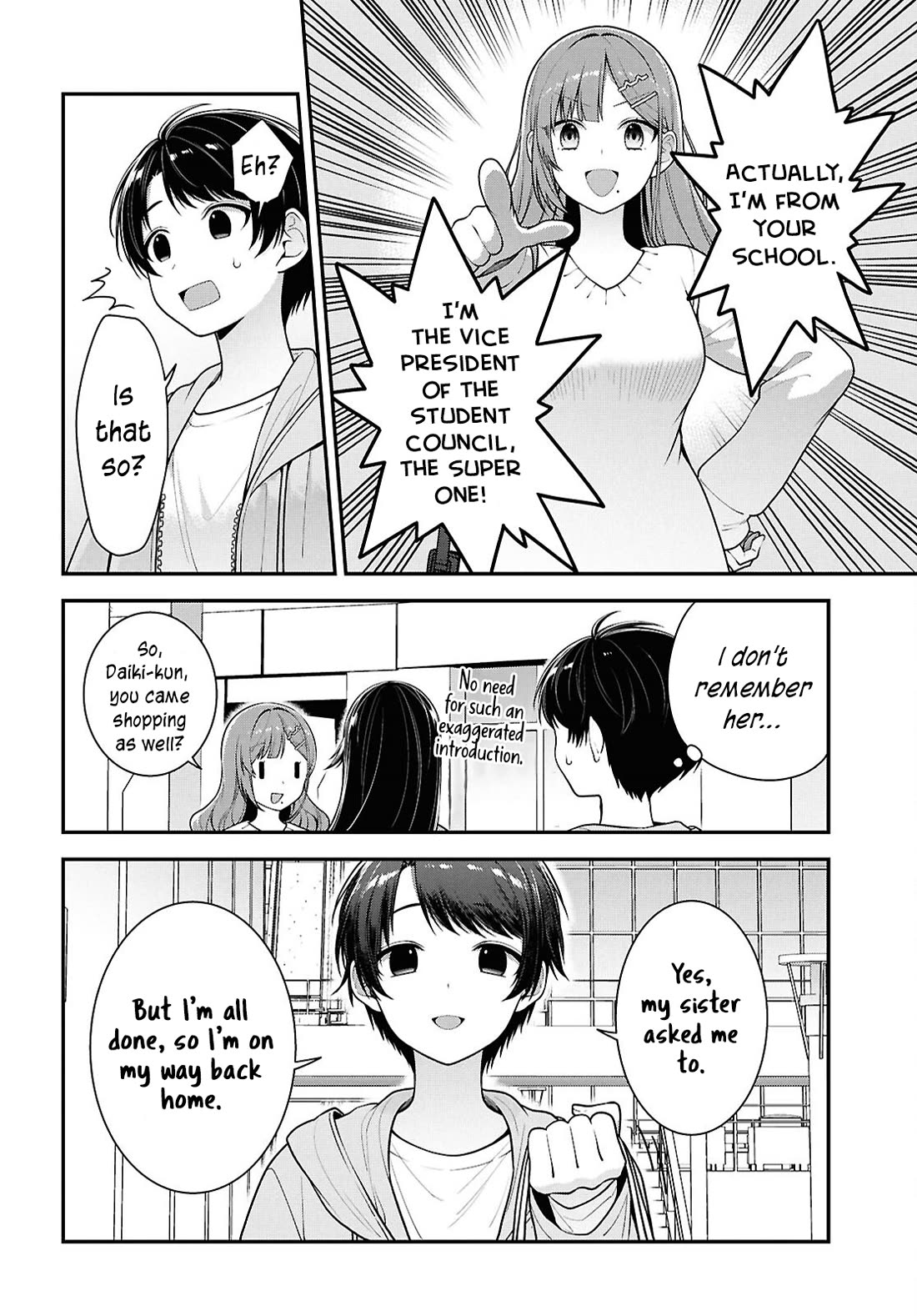 The Delinquent Shimizu-san Sitting Next to Me Has Dyed Her Hair Black Chapter 5 page 12 - Chapter 5