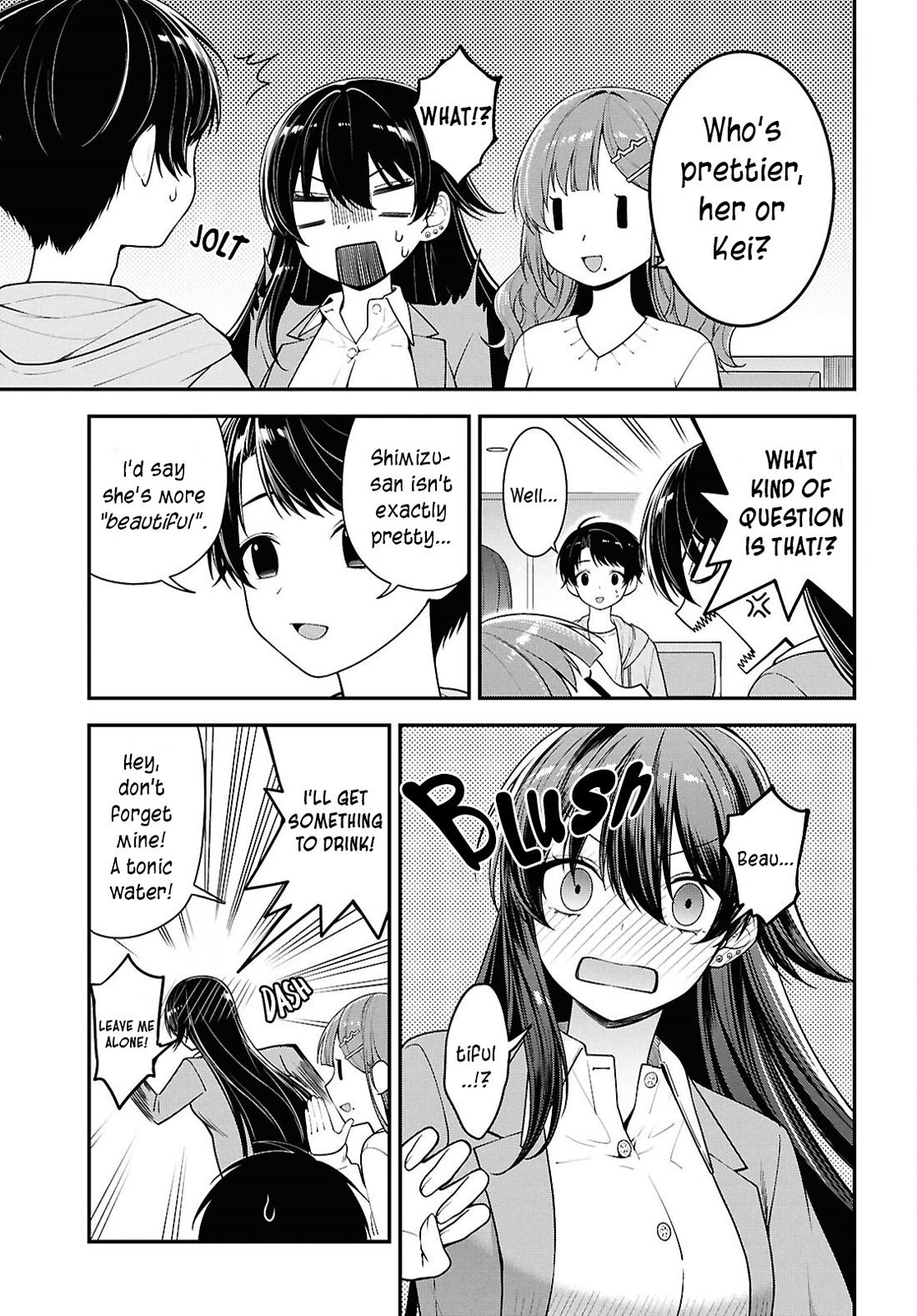 The Delinquent Shimizu-san Sitting Next to Me Has Dyed Her Hair Black Chapter 5 page 15 - Chapter 5