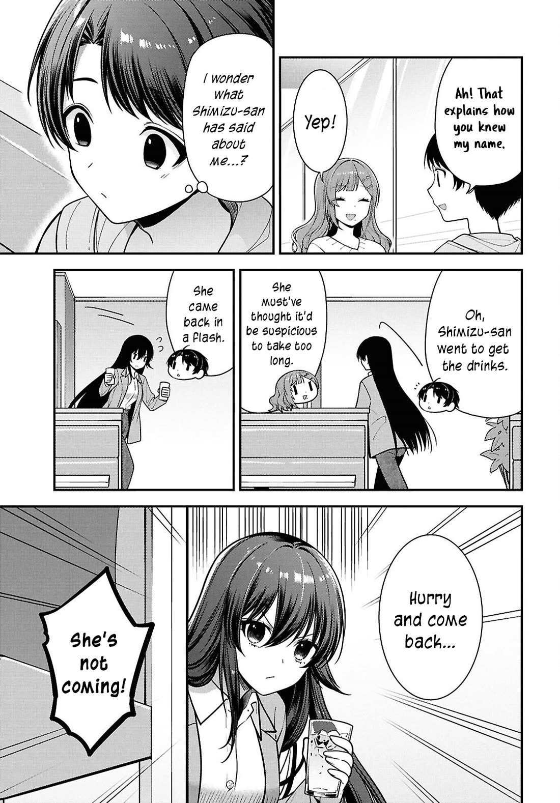 The Delinquent Shimizu-san Sitting Next to Me Has Dyed Her Hair Black Chapter 5 page 17 - Chapter 5