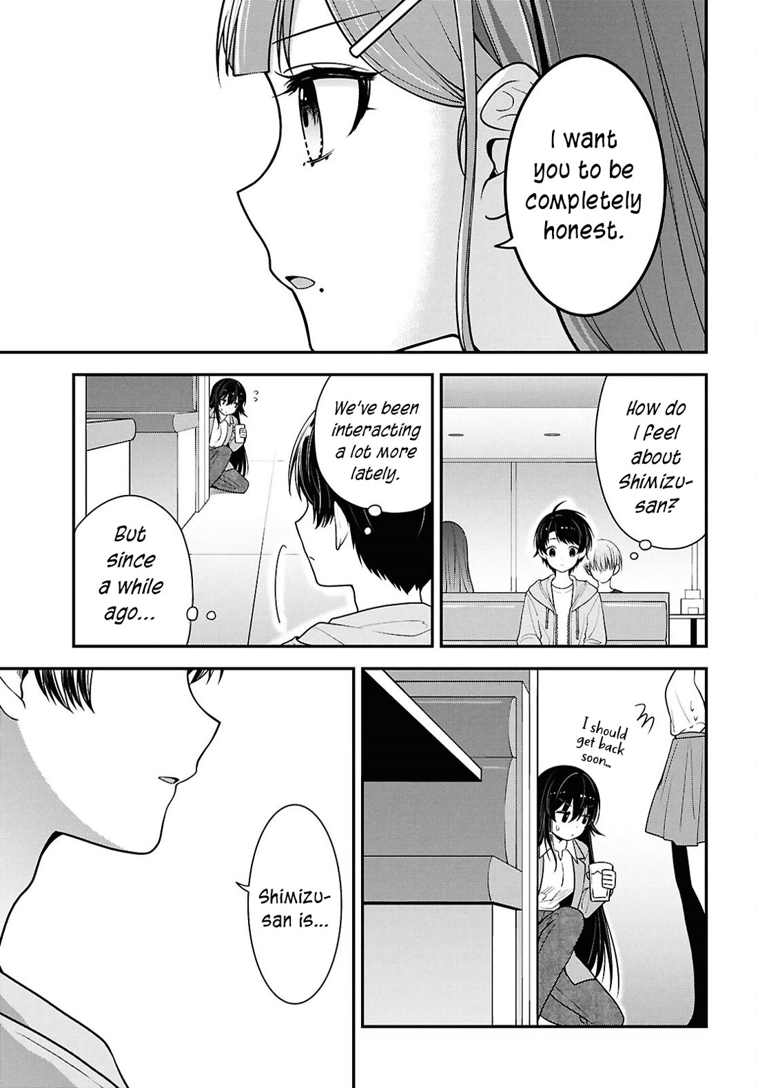 The Delinquent Shimizu-san Sitting Next to Me Has Dyed Her Hair Black Chapter 5 page 21 - Chapter 5