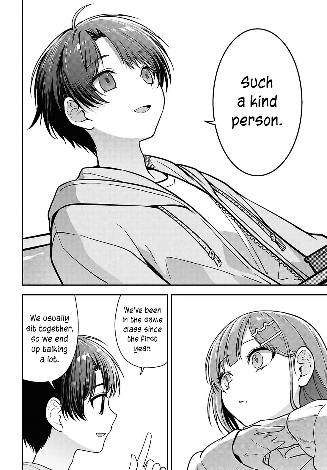 The Delinquent Shimizu-san Sitting Next to Me Has Dyed Her Hair Black Chapter 5 page 22 - Chapter 5