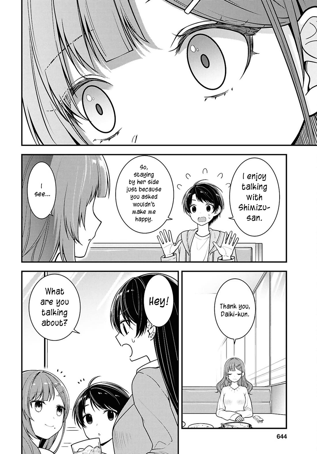 The Delinquent Shimizu-san Sitting Next to Me Has Dyed Her Hair Black Chapter 5 page 27 - Chapter 5