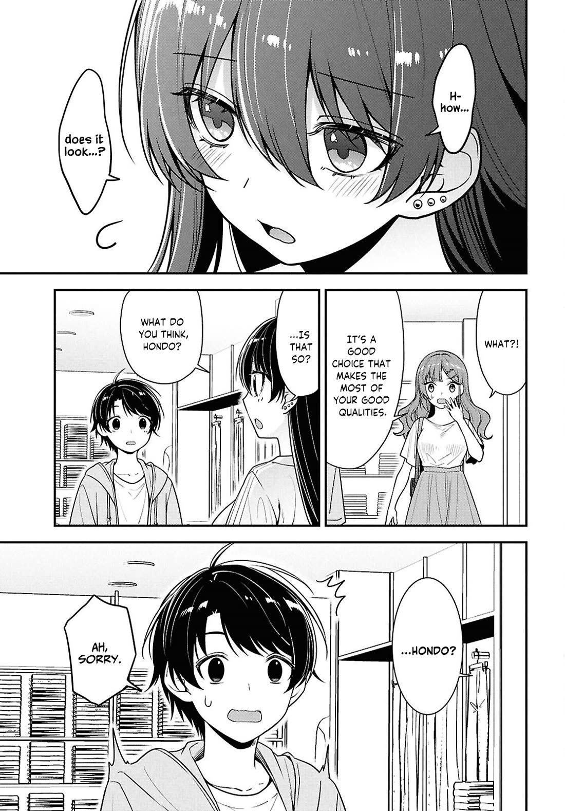 The Delinquent Shimizu-san Sitting Next to Me Has Dyed Her Hair Black Chapter 6 page 17 - Chapter 6