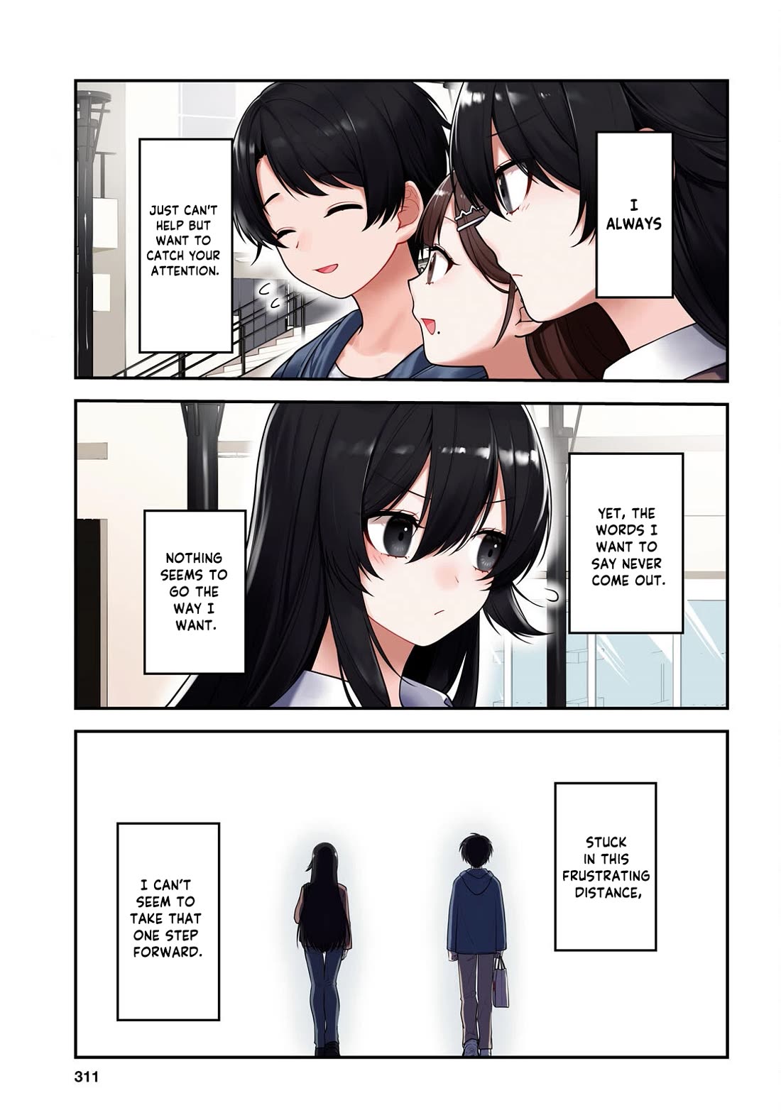 The Delinquent Shimizu-san Sitting Next to Me Has Dyed Her Hair Black Chapter 6 page 2 - Chapter 6