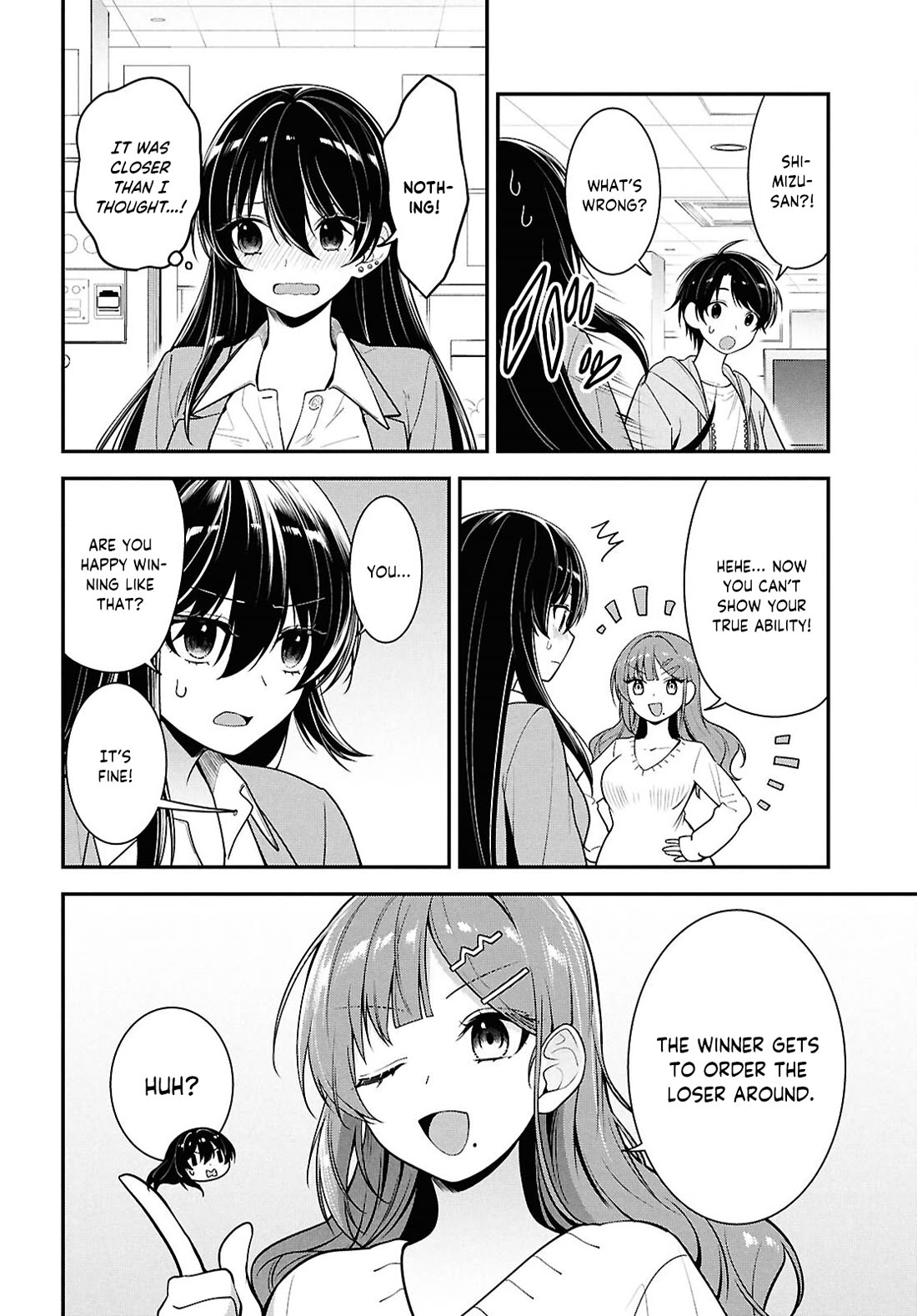 The Delinquent Shimizu-san Sitting Next to Me Has Dyed Her Hair Black Chapter 7 page 11 - Chapter 7
