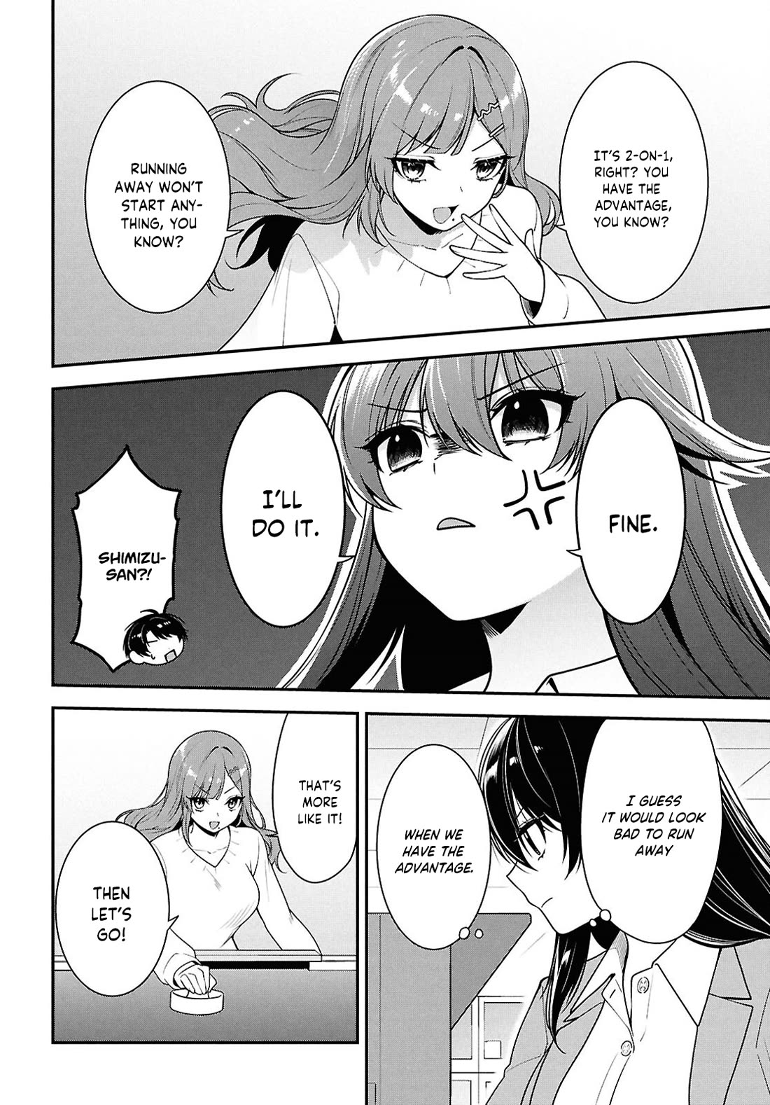 The Delinquent Shimizu-san Sitting Next to Me Has Dyed Her Hair Black Chapter 7 page 13 - Chapter 7