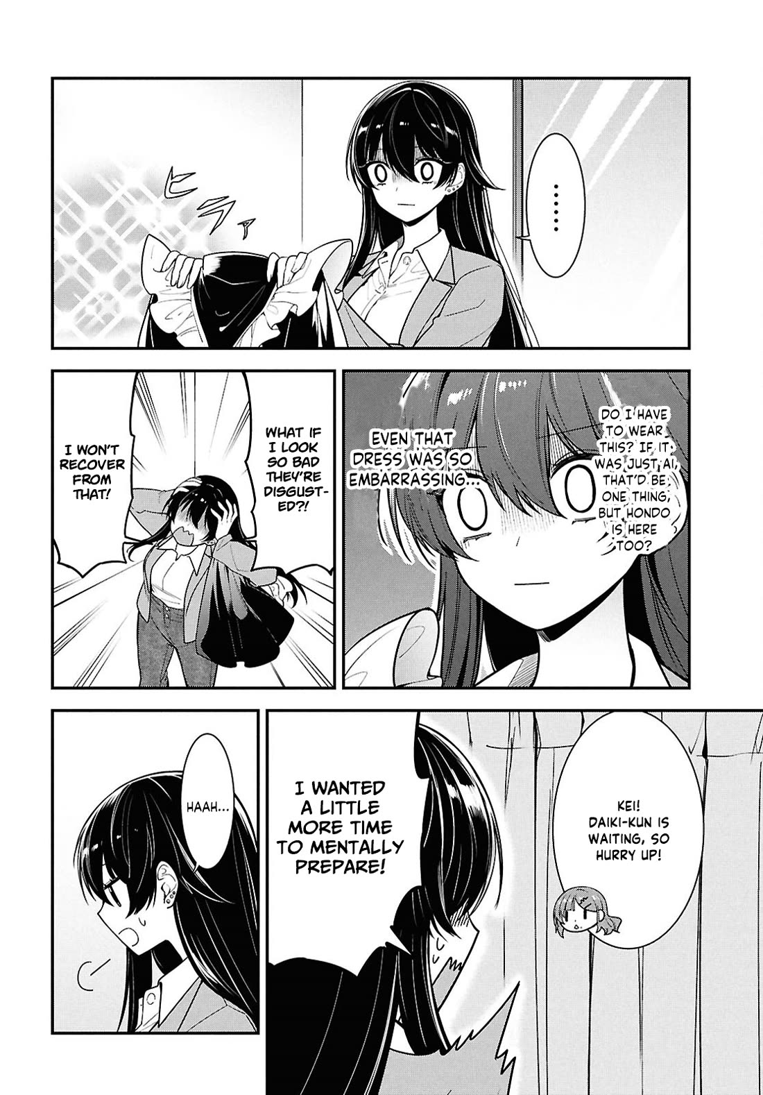 The Delinquent Shimizu-san Sitting Next to Me Has Dyed Her Hair Black Chapter 7 page 19 - Chapter 7