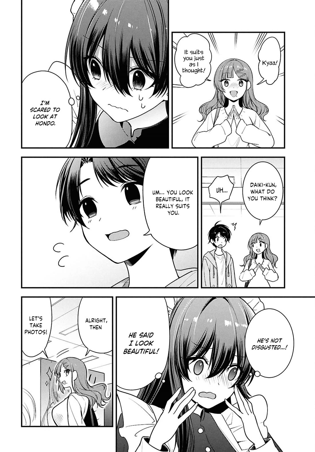 The Delinquent Shimizu-san Sitting Next to Me Has Dyed Her Hair Black Chapter 7 page 22 - Chapter 7