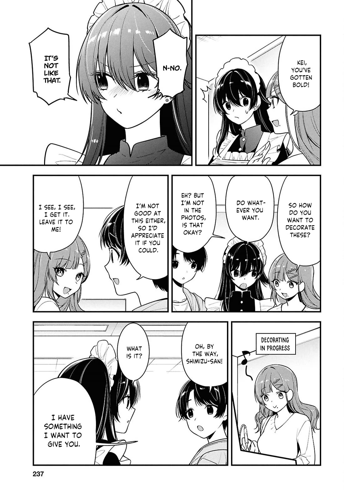 The Delinquent Shimizu-san Sitting Next to Me Has Dyed Her Hair Black Chapter 7 page 27 - Chapter 7