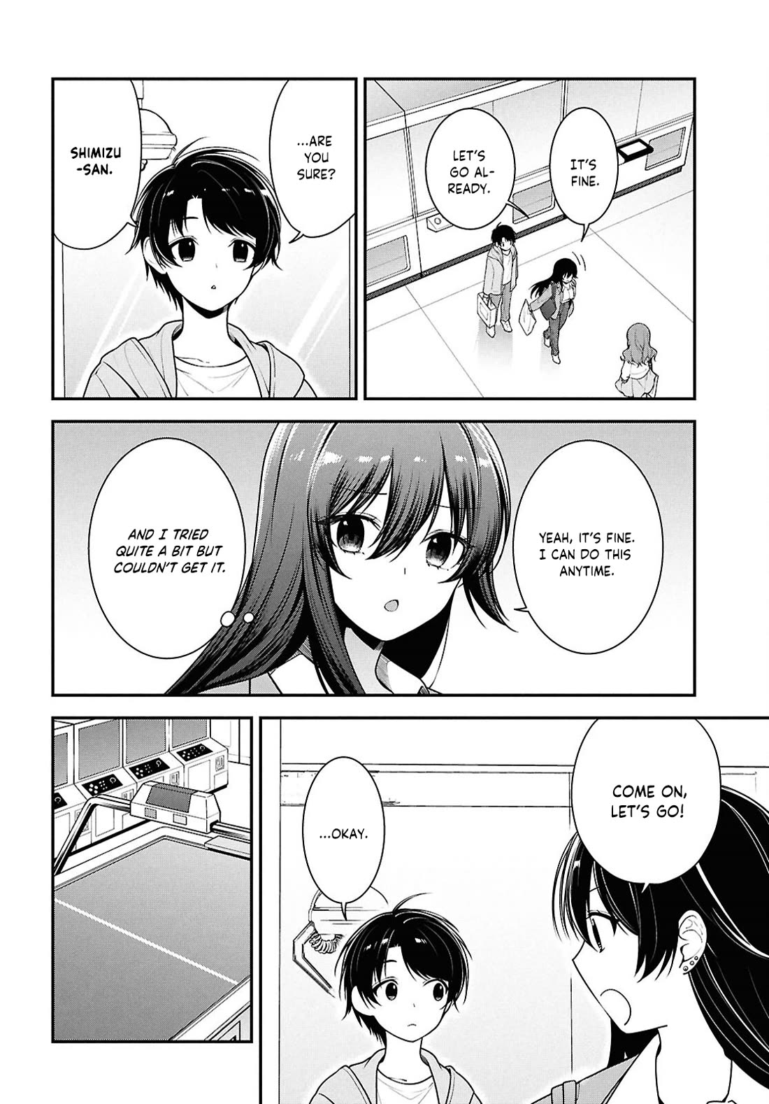 The Delinquent Shimizu-san Sitting Next to Me Has Dyed Her Hair Black Chapter 7 page 5 - Chapter 7