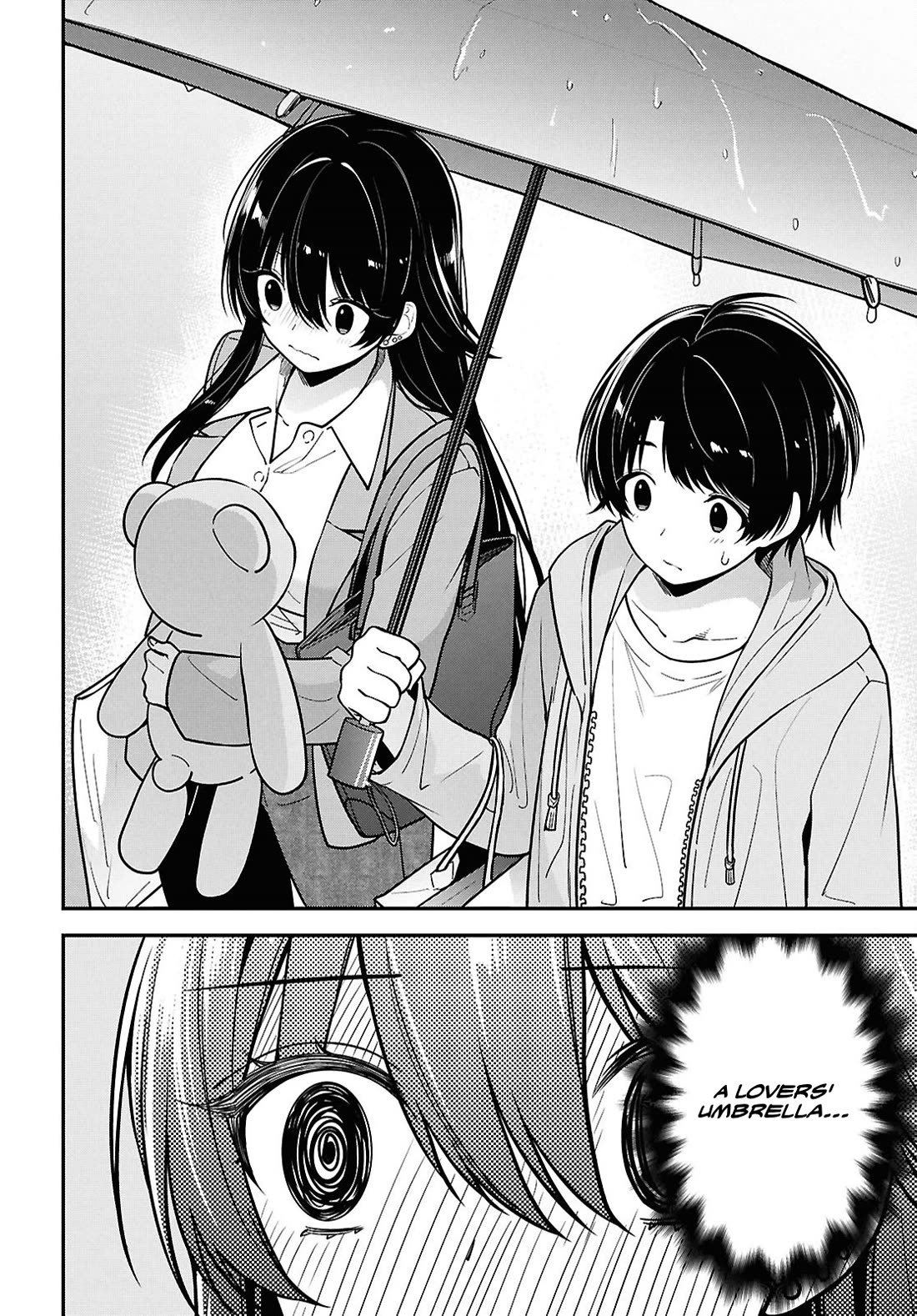 The Delinquent Shimizu-san Sitting Next to Me Has Dyed Her Hair Black Chapter 8.1 page 13 - Chapter 8.1