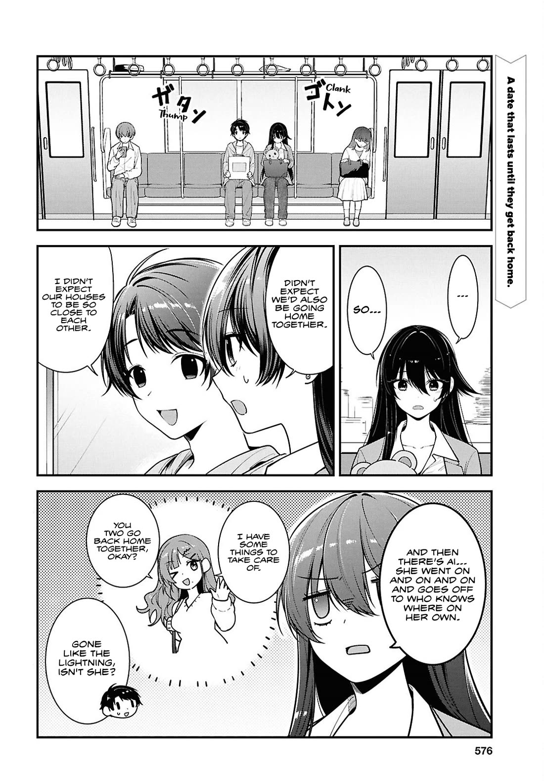 The Delinquent Shimizu-san Sitting Next to Me Has Dyed Her Hair Black Chapter 8.1 page 3 - Chapter 8.1