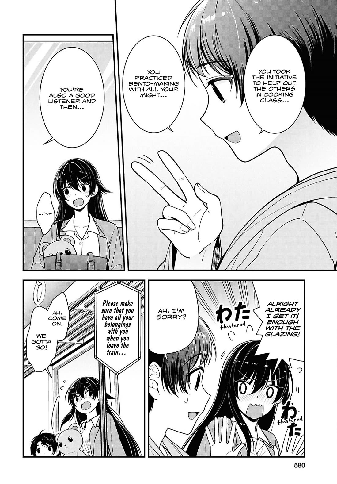 The Delinquent Shimizu-san Sitting Next to Me Has Dyed Her Hair Black Chapter 8.1 page 7 - Chapter 8.1