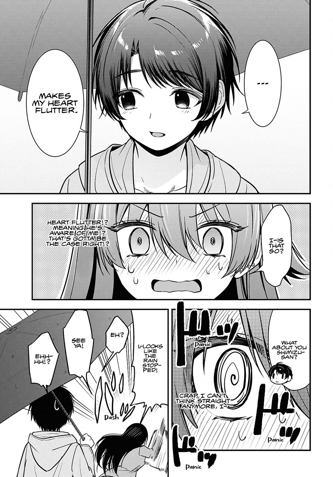 The Delinquent Shimizu-san Sitting Next to Me Has Dyed Her Hair Black Chapter 8.2 page 13 - Chapter 8.2