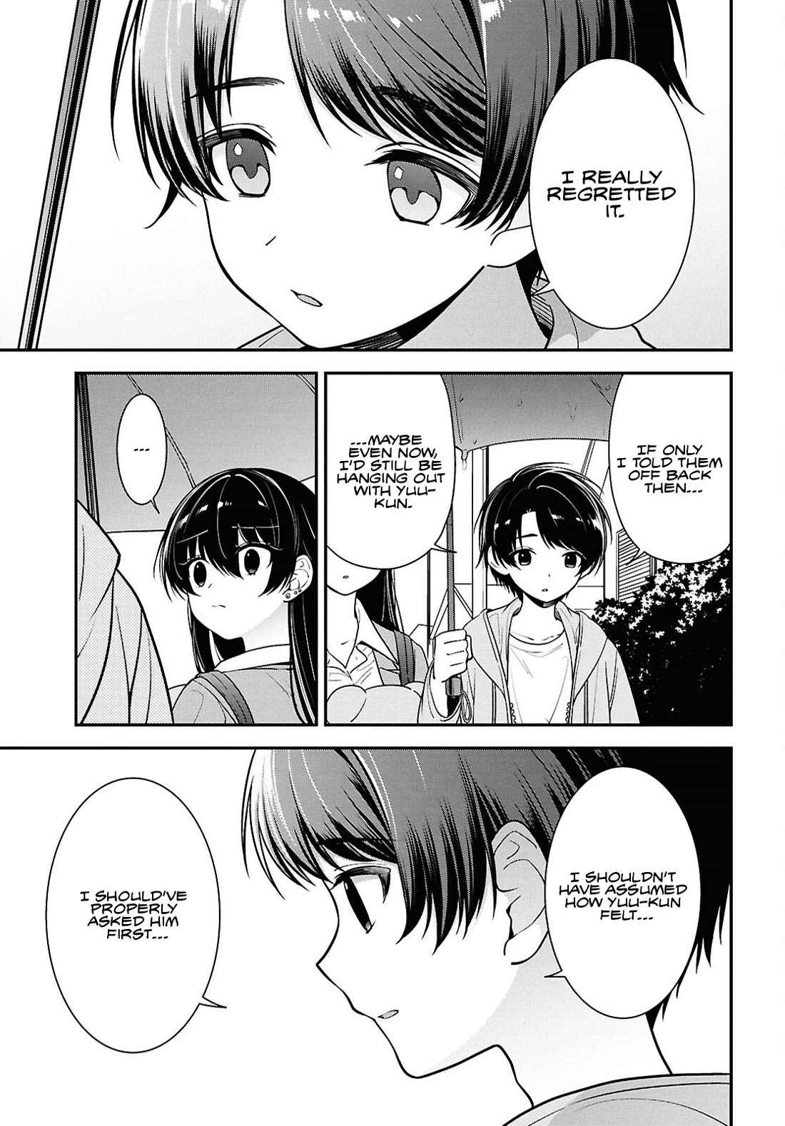 The Delinquent Shimizu-san Sitting Next to Me Has Dyed Her Hair Black Chapter 8.2 page 2 - Chapter 8.2