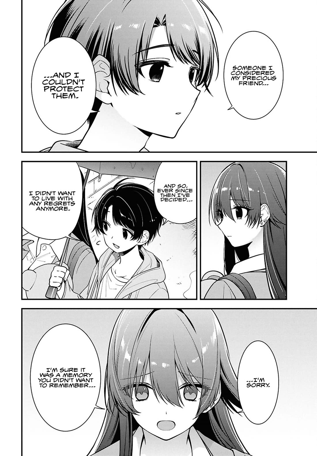 The Delinquent Shimizu-san Sitting Next to Me Has Dyed Her Hair Black Chapter 8.2 page 3 - Chapter 8.2